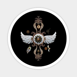 Wonderful noble steampunk design Magnet